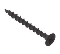 Forgefix 200DWS38 Tornillo Phillips para Paneles de Yeso SCT Black Phosp 3,5 x 38 mm, Caja de 200, Negro