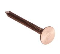 ForgeFix Clavos Clout | 2,65 x 30 mm | Cobre | Bolsa de 1 kg
