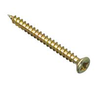Forgefix MPS3550Y - Tornillo para madera (tamaño: 3.5 x 50mm)