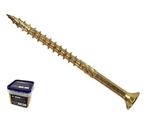 Forgefix - Organizador de tornillos de madera FORFFP1000Y Forgefast Pozi compatible con Elite Performance, color plateado, plateado, FORFFP440YT