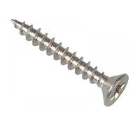 Forgefix POZI3525S - Tornillo avellanado Pozidriv de acero inoxidable