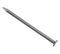 Forgefix RH50GB500 - Clavo de cabeza ancha (500 g), galvanizado | Clavos redondos de alambre de acero galvanizado para vigas de madera estructurales externas