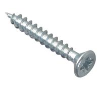 Forgefix - Tornillo multiusos CSK ST ZP 4.0 x 30 mm, 30 unidades