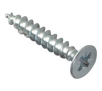 Forgefix - Tornillo multiusos CSK ST ZP 5,0 x 30 mm, 20 unidades