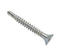 Forgefix Tornillo Phillips para paneles de yeso con cabeza de corneta FT ZP 3,5 x 38 mm, caja 1000, acabado galvanizado para mayor durabilidad. Los tornillos vienen completos con una broca Phillips