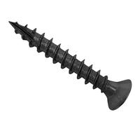 Forgefix Tornillo Pozi multiusos CSK ST negro 4 x 30 mm ForgePack (paquete de 20), adecuado para numerosas aplicaciones de ferretería, carpintería, electricidad y fontanería.