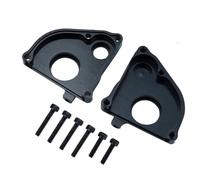 Forgekael 1/24 SCX24 Metal Middle Gearbox Actualad Compatible con Modelos de automóvil RC C10 Reemplazo del Mercado de Accesorios(Black)