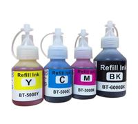 Forgekael 1 Juego de Tinta Negra de Pigmento Primum BT6000 BT5000 Compatible con de DCP-T500W DCP-T510W DCP-T520W DCP-T700W T710W T720DW T725DW