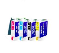 Forgekael 4 Cartuchos de Tinta T0731 T0732 T0733 T0734 compatibles con Stylus C79 C90 C92 C110 CX3900 CX4900 CX4905 CX5600 CX5900F CX6900F