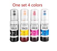 Forgekael 544 Juego de 4 Botellas de Tinta de Repuesto compatibles con Suministros de Impresora L1210 L3110 L3150 L3210 L3250 L3251 L3260 L5290(1Set CMYK)