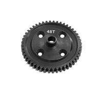 Forgekael Acero 46t 48t Engranaje diferencial Central E8082 Compatible con de automóvil RC 1 7 Escala WRC C3 Reemplazo del Mercado de Accesorios(48T)