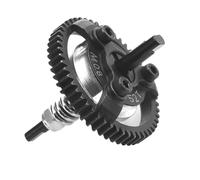 Forgekael Acero de Metal M0.8 50T 52T 54T 56T Spur Gear Slipper Embrague 6766 Compatible con Modelos de automóvil RC 1 10 Escala Fiesta Telluride 4x4 Reemplazo del Mercado de Accesorios(52T)