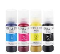 Forgekael Botella del de Recarga de Tinta de sublimación de 4 Colores Compatible con 101 L4150 L4156 MEAF L4160 L6160 L6170 L6176 L6190 L14150
