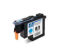 Forgekael Cabezal de impresión C4960A C4961A C4962A C4963A C4964A C4965A Compatible con 83 Cabezales de impresión Designjet 5000 5500(1PCS Cyan)