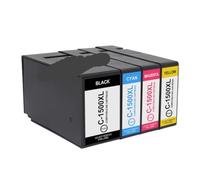 Forgekael Cartucho de Tinta 1500XL PGI-1500 XL PGI1500 PGI 1500 PGI-1500XL Compatible con MB2350 MB2750(1 Set)