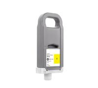 Forgekael Cartucho de Tinta colorante PFI710, Paquete de 4 compatibles con Suministros de Impresora TX2000 TX3000 TX4000 para número de Pieza PFI-710(Yellow (Dye))