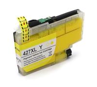 Forgekael Cartucho de Tinta Compatible 4Color LC427 LC427XL, Paquete de 4 compatibles con consumibles de Impresora HL-J6010DW MFC-J5955DW MFC-J6955DW MFC-J6957DW MFC-J6959DW(LC427XL-Yellow)