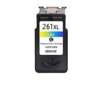 Forgekael Cartucho de Tinta Compatible con de inyección de Tinta PG 260 CL 261 PG260 CL261 260XL 261XL TS5320 TS6420 TR7020(1 Color)