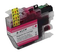 Forgekael Cartucho de Tinta Compatible, Paquete de 4, Compatible con consumibles de DCP-J526N DCP-J914N DCP-J926N DCP-J1800N MFC-J739DN MFC-J904N MFC-J939DN/DWN(Magenta)