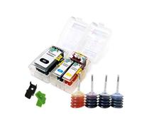 Forgekael Cartucho de Tinta PG210 CL211 Pg210XL Cl211XL Compatible con MP240 MP250 MP260 MP270 MP280 MP480 MP490(1Set with Ink)