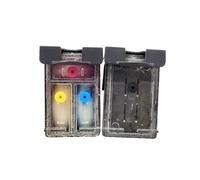 Forgekael Cartucho de Tinta Recargable Compatible con DeskJet 2710 2720 4110 4120 4130 6010 6020 6030 6420 305 XL 305XL(1set)