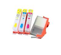 Forgekael Cartucho de Tinta Recargable con Chip Permanente 655 655XL Compatible con impresoras Deskjet 3525 5525 4615 4625 4525 6520 6525 6625