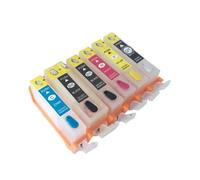 Forgekael Cartucho de Tinta Recargable de 6 Piezas Compatible con Suministros de Impresora MG6240 MG8240 MG6140 MG8140 para el número de Pieza PGI425 PGI-425 CLI-426 GY