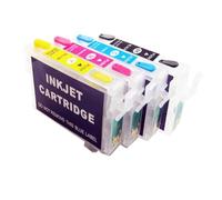 Forgekael Cartucho de Tinta Recargable T0711 Compatible con D78 D92 DX7000F DX5000 DX4050 DX4000 DX4400 DX4450 DX5050 DX6000