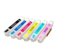 Forgekael Cartucho de Tinta Recargable vacío 2431 24 24XL T2431 Compatible con XP-750 XP-760 XP-850 XP-860 XP-950 Xp-960 XP-55 Xp-970