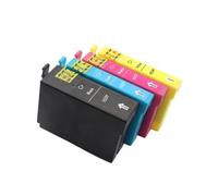 Forgekael Cartucho de Tinta T1031 T1032 T1033 T1034 Compatible con T103 Stylus T40W TX550W TX600FW(1Set)