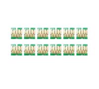 Forgekael Chip de Cartucho de Tinta 1 Juego ~ 5 Juegos T7811 T7812 T7816 Compatible con Frontier S DX 100 DX100 desechable(T7811-7816 Chip 2set)