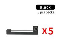 Forgekael Cinta de 5 uds ERC-09 ERC09 ERC09B Compatible con Suministros de Impresora Aptos para M160 M180 M190 M191G M163 M164 M181 M182(ERC-09 Black)