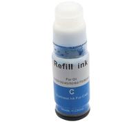 Forgekael Compatible con Suministros de Impresora GI-90 de Recarga de Tinta para GI90 GM2090 GM2092 GM4090 GM4092 G5090 G5092 G6090 G6091 G6092 G7090 G7091 G7092(Cyan)
