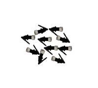 Forgekael Conjunto de Boquilla de Tubo de Tinta Compatible con 500 510 800 T610 T1100 T770 T790 T1200 T1300 Z2100 Z3100 Z3200 Z5200 Z5400(10PCS)