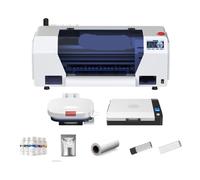 Forgekael Impresora Colorsun Dtf A3 XP600 Compatible con Suministros de Impresora para Camisetas con Capucha, impresión de Ropa de Tela(DTF Printer Kit)