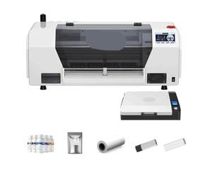 Forgekael Impresora Colorsun Dtf A3 XP600 Compatible con Suministros de Impresora para Camisetas con Capucha, impresión de Ropa de Tela(Printer with Oven)