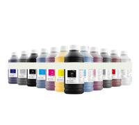 Forgekael Juego de 12 Colores de 1000 ml Compatible con consumibles de Impresora para el número de Pieza PFI-1700 PFI1700 57 ImagePROGRAF Pro 1000 2000 4000 6000 4000s 6000s 6100s(12PCS - Dye Ink)