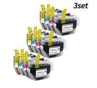 Forgekael LC3719XL 1 Juego a 5 Cartuchos de Tinta LC3717 LC3719 compatibles con Suministros de Impresora MFC-J2330DW MFC-J2730DW MFC-J3530DW MFC-J3930DW(LC3719XL-3set)