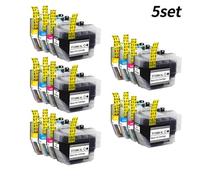 Forgekael LC3719XL 1 Juego a 5 Cartuchos de Tinta LC3717 LC3719 compatibles con Suministros de Impresora MFC-J2330DW MFC-J2730DW MFC-J3530DW MFC-J3930DW(LC3719XL-5set)