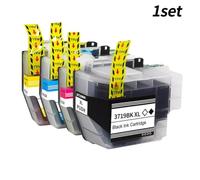 Forgekael LC3719XL 1 Juego a 5 Cartuchos de Tinta LC3717 LC3719 compatibles con Suministros de Impresora MFC-J2330DW MFC-J2730DW MFC-J3530DW MFC-J3930DW(LC3719XL-1set)