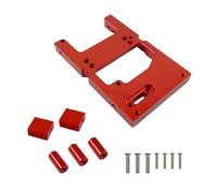 Forgekael Metal Direction Servo Soporte de Montaje Compatible con Modelos de automóviles RC B14 B24 C14 C24 Q65 MN D99S MN45 Reemplazo del Mercado de Accesorios(Red)