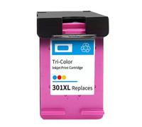 Forgekael Paquete de 3 Cartuchos de Tinta 301XL compatibles con Deskjet 3051a 3052a 3054a 3055a 3056a 3057a 3059a 3510 3511(Color)