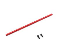 Forgekael Piezas de Mejora del Eje de transmisión del Eje Central Principal de Metal compatibles con 144001 1 14 Modelos de Coches RC reemplazo del Mercado de Accesorios(Red)