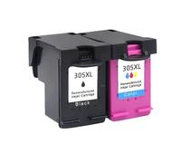 Forgekael Reemplazo de Cartucho de Tinta para 305XL 305 XL Compatible con Deskjet 2320 2710 2720 2730 1210 1215(1SET)