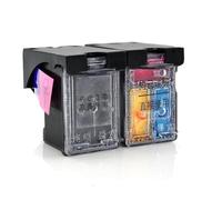 Forgekael Reemplazo de Cartucho de Tinta Recargable para 305 XL 305xl Compatible con DeskJet 2710 2720 4110 4120(1set)