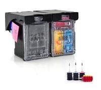 Forgekael Reemplazo de Cartucho de Tinta Recargable para 305 XL 305xl Compatible con DeskJet 2710 2720 4110 4120(Cartridge Ink)