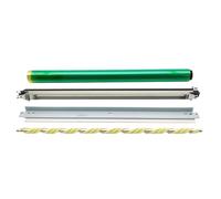 Forgekael Tambor OPC y de Limpieza con Rodillo de Carga y Rodillo PCR para Uso con impresoras C258 C308 C368