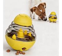 FORGEMATE UFO Robot Planet - Juguete interactivo para perros, rompecabezas dispensador de golosinas para perros grandes y pequeños, estimulación cerebral de enriquecimiento y alimentador lento para