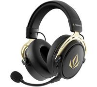 Forgeon Auriculares Gaming Inalámbricos General para PC, PS5, PS4, Xbox y Switch, Sonido Envolvente, Micrófono Extraíble, Batería de Larga Duración, Diseño Ergonómico, Negro