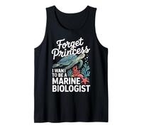 Forget Princess I Want To Be A Marine Biologist Camiseta sin Mangas
